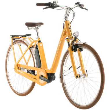 Bicicleta de paseo eléctrica CUBE ELLA CRUISE HYBRID 500 Amarillo 2020 0